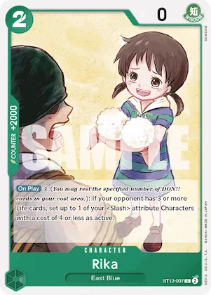 Rika #st12-007 – Starter Deck 12: Zoro and Sanji
