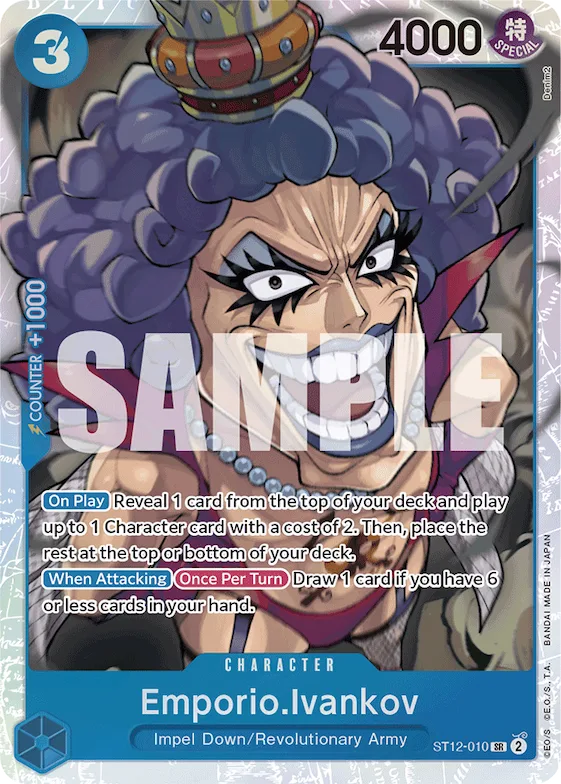 Emporio.Ivankov #st12-010 – Starter Deck 12: Zoro and Sanji