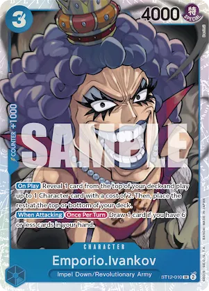 Emporio.Ivankov #st12-010 – Starter Deck 12: Zoro and Sanji