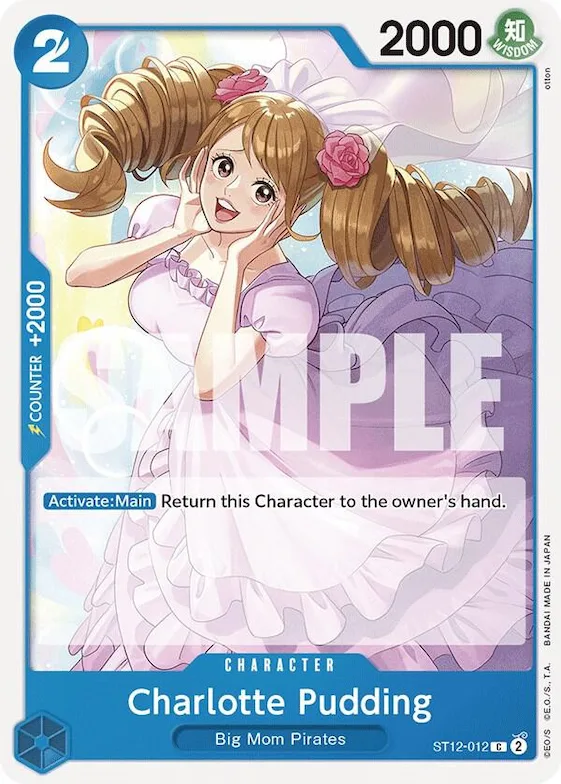 Charlotte Pudding #st12-012 – Starter Deck 12: Zoro and Sanji