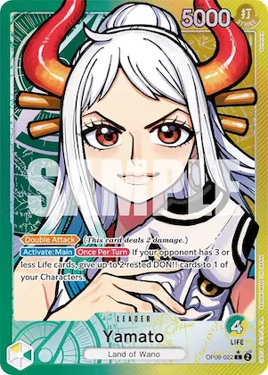 Yamato (Alternate Art) #op6-022 – Wings of the Captain