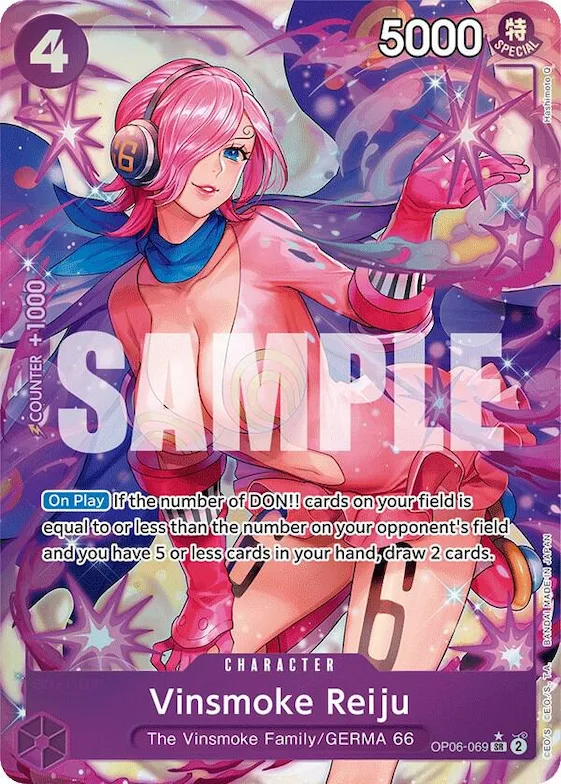 Vinsmoke Reiju (069) (Alternate Art) #op6-069 – Wings of the Captain