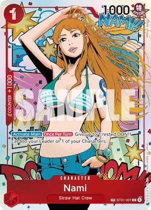 Nami (TR) st1-007 – OP06 – Wings of the Captain
