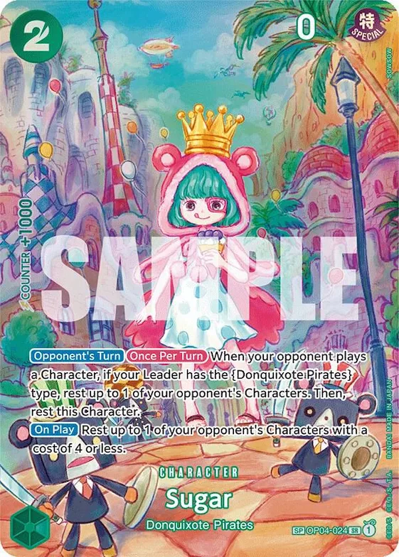 Sugar (SP) #op4-024 – Wings of the Captain