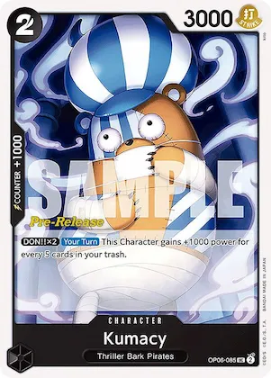 Kumacy #op6-085 – Wings of the Captain Pre-Release Cards