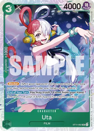 Uta (002) #st11-002 – Starter Deck 11: Uta