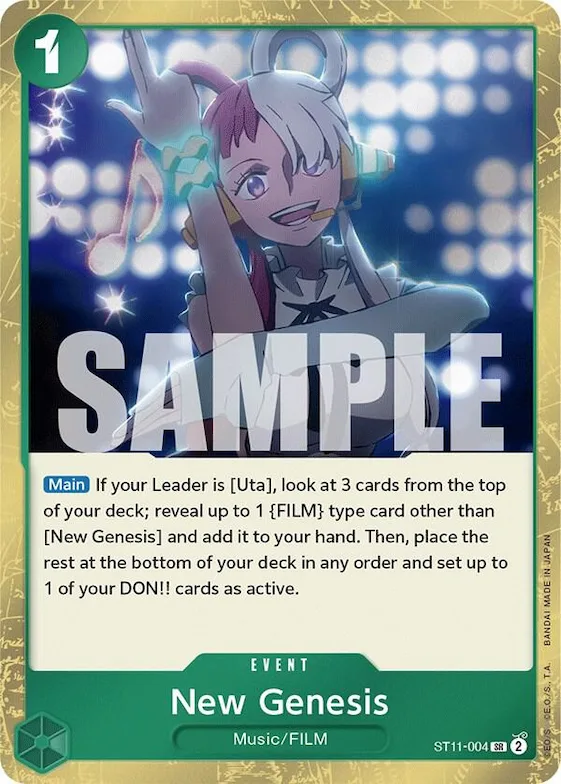 New Genesis #st11-004 – Starter Deck 11: Uta