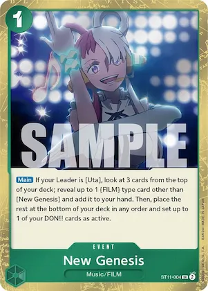 New Genesis #st11-004 – Starter Deck 11: Uta