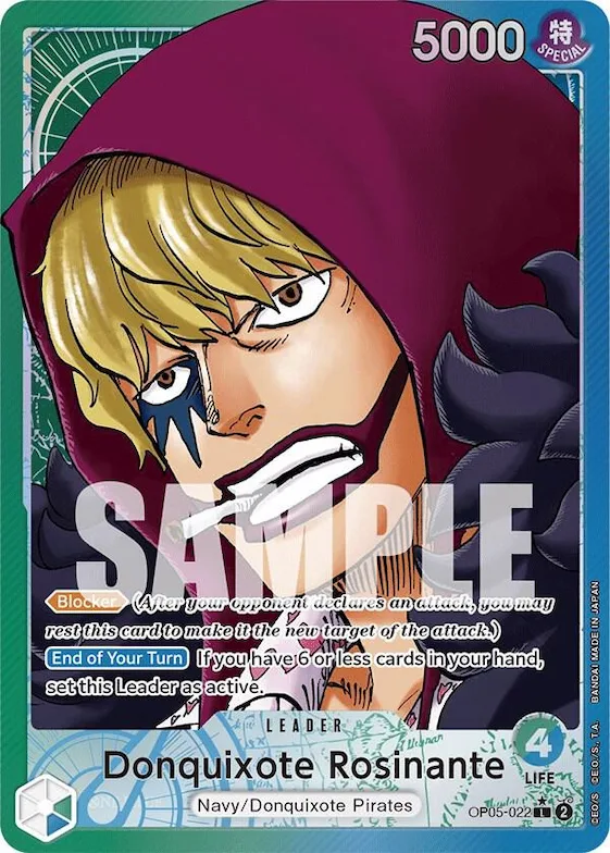 Donquixote Rosinante (022) (Alternate Art) #op5-022 – Awakening of the New Era