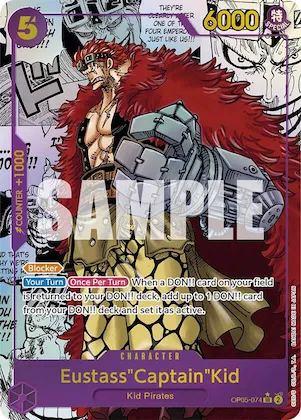 Eustass"Captain"Kid (Alternate Art) (Manga) op5-074 – OP05 – Awakening of the New Era