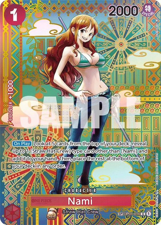 Nami (SP) #op1-016 – Awakening of the New Era