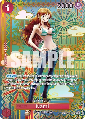 Nami (SP) #op1-016 – Awakening of the New Era