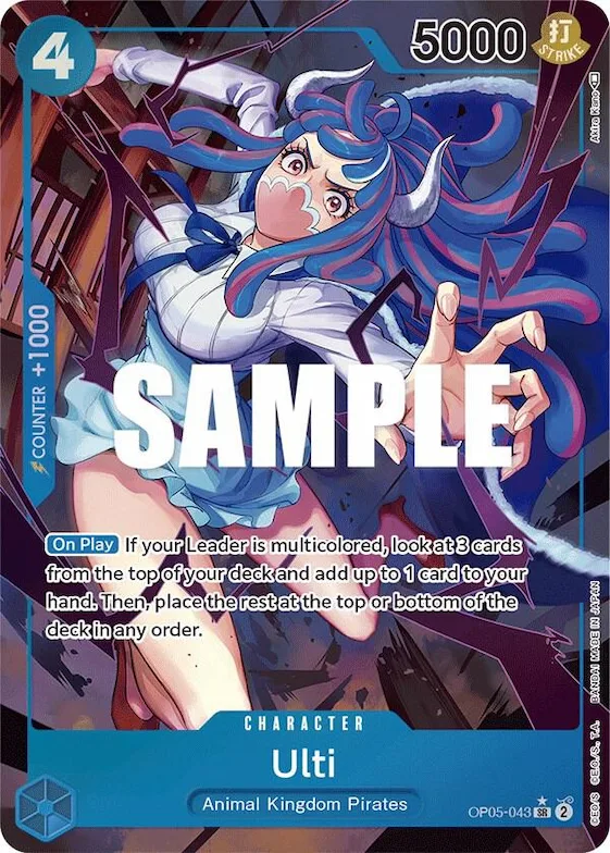 Ulti (Alternate Art) #op5-043 – Awakening of the New Era