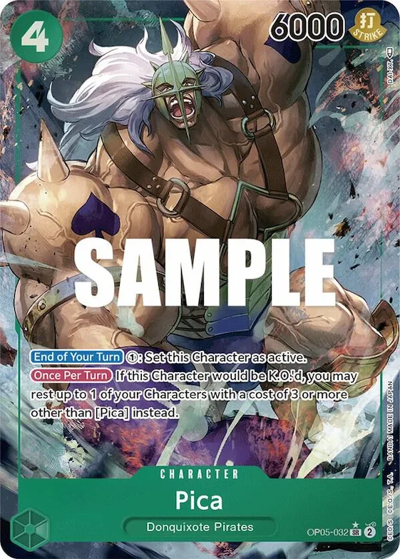 Pica (Alternate Art) #op5-032 – Awakening of the New Era