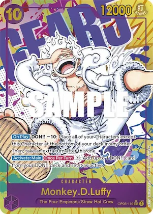 Monkey.D.Luffy (119) (Alternate Art) #op5-119 – Awakening of the New Era