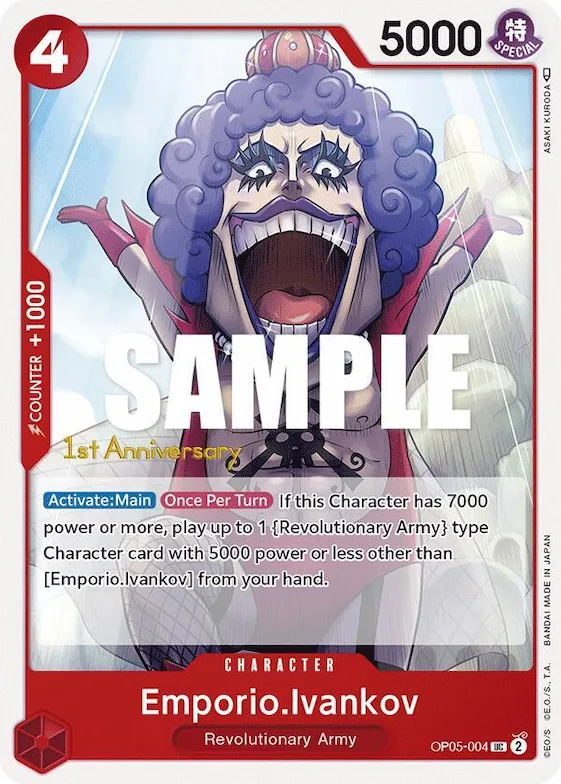 Emporio.Ivankov #op5-004 – Awakening of the New Era: 1st Anniversary Tournament Cards