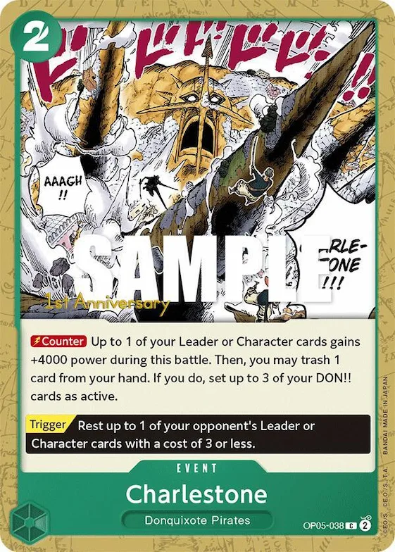 Charlestone #op5-038 – Awakening of the New Era: 1st Anniversary Tournament Cards