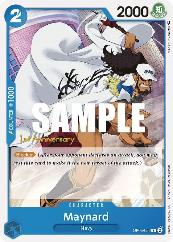 Maynard op5-052 – OP05 – Awakening of the New Era: 1st Anniversary Tournament Cards