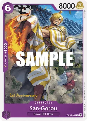 Sangoro op5-065 – OP05 – Awakening of the New Era: 1st Anniversary Tournament Cards