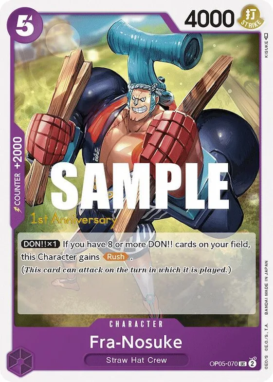 Fra-Nosuke #op5-070 – Awakening of the New Era: 1st Anniversary Tournament Cards