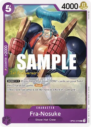 Fransuké op5-070 – OP05 – Awakening of the New Era: 1st Anniversary Tournament Cards
