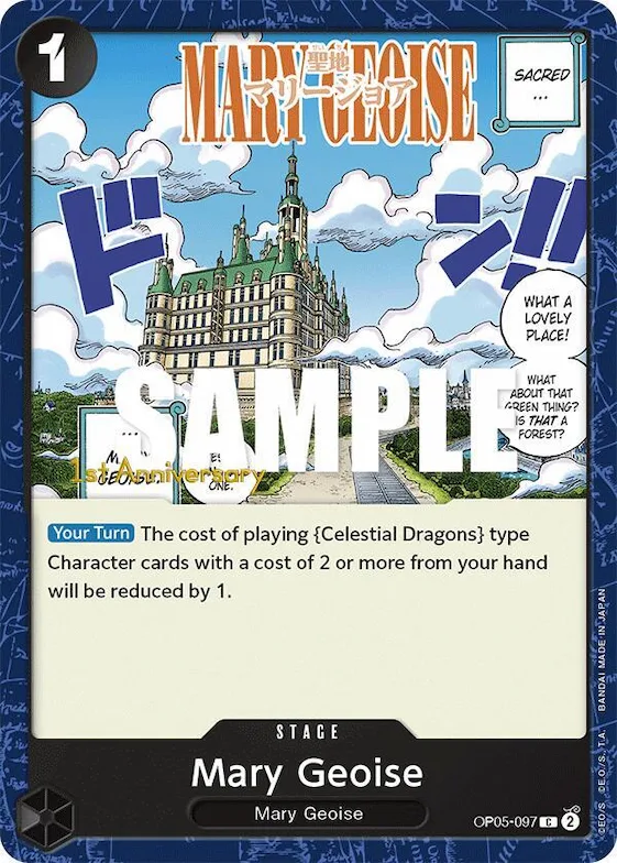 Mary Geoise #op5-097 – Awakening of the New Era: 1st Anniversary Tournament Cards