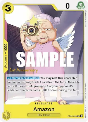 Amazon op5-099 – OP05 – Awakening of the New Era: 1st Anniversary Tournament Cards