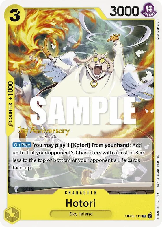 Hotori #op5-111 – Awakening of the New Era: 1st Anniversary Tournament Cards