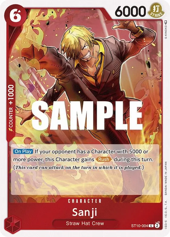 Sanji #st10-004 – Ultra Deck: The Three Captains