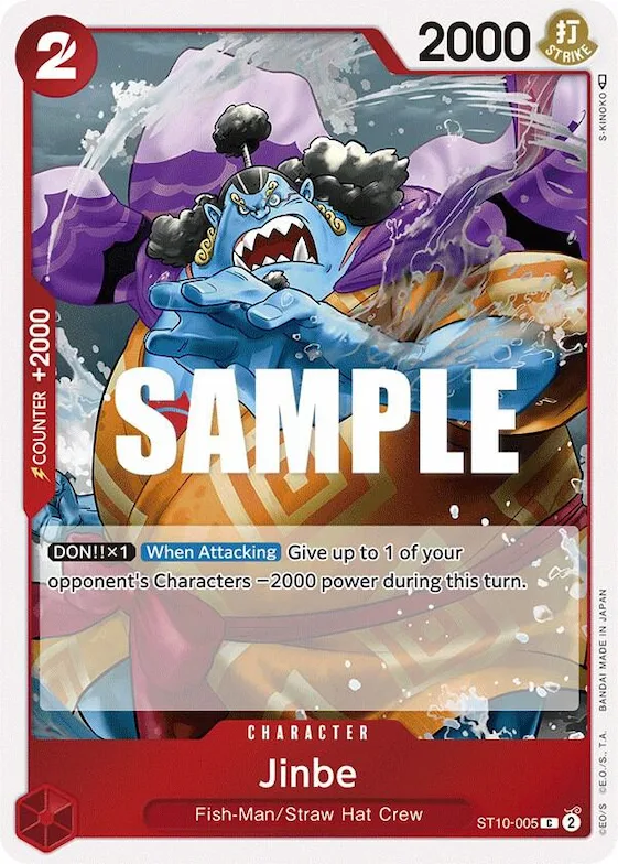 Jinbe #st10-005 – Ultra Deck: The Three Captains