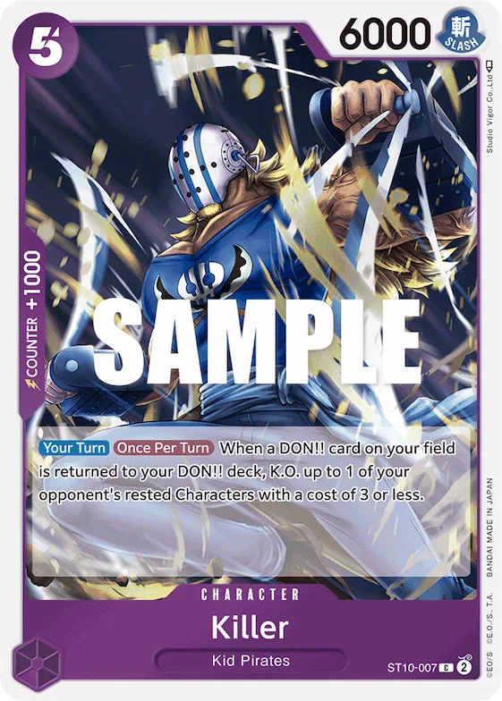 Killer #st10-007 – Ultra Deck: The Three Captains