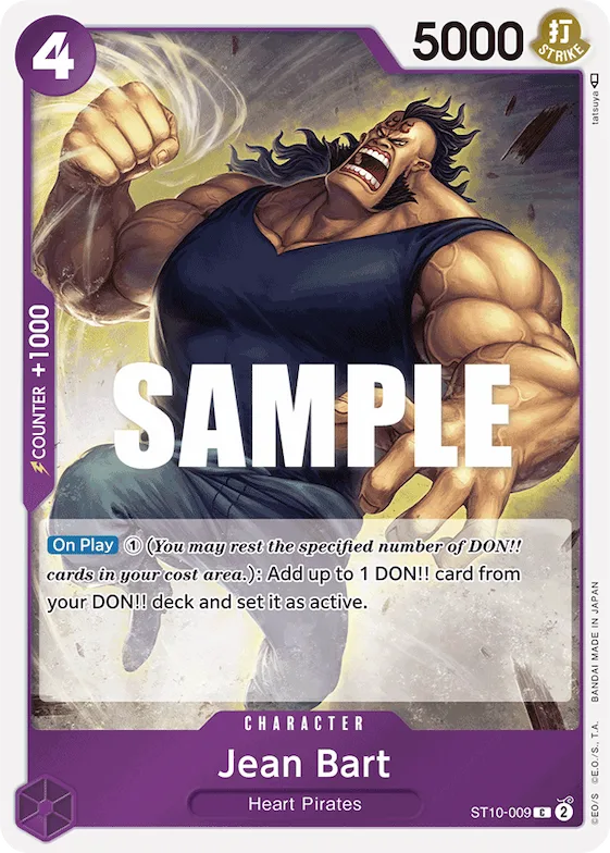 Jean Bart #st10-009 – Ultra Deck: The Three Captains