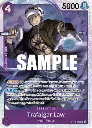 Trafalgar Law (010) #st10-010 – Ultra Deck: The Three Captains