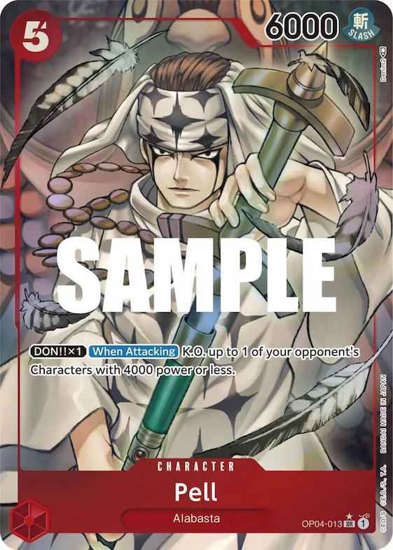 Pell (Alternate Art) #op4-013 – Kingdoms of Intrigue