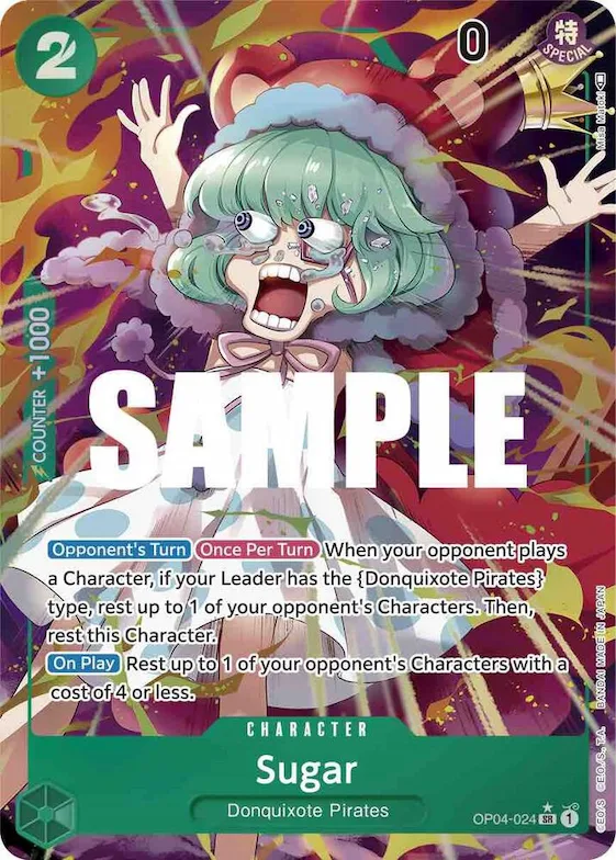Sugar (Alternate Art) #op4-024 – Kingdoms of Intrigue