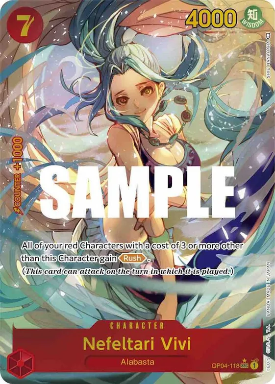Nefeltari Vivi (118) (Alternate Art) #op4-118 – Kingdoms of Intrigue