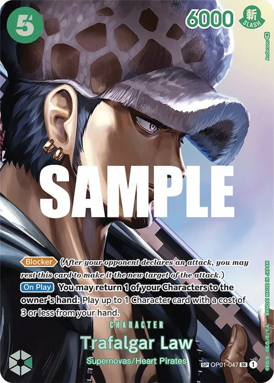 Trafalgar Law (SP) #op1-047 – Kingdoms of Intrigue