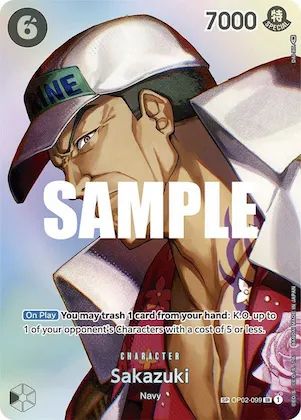 Sakazuki (SP) #op2-099 – Kingdoms of Intrigue