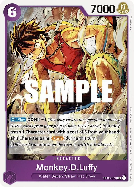 Monkey.D.Luffy (Dash Pack) #op3-070 – Kingdoms of Intrigue