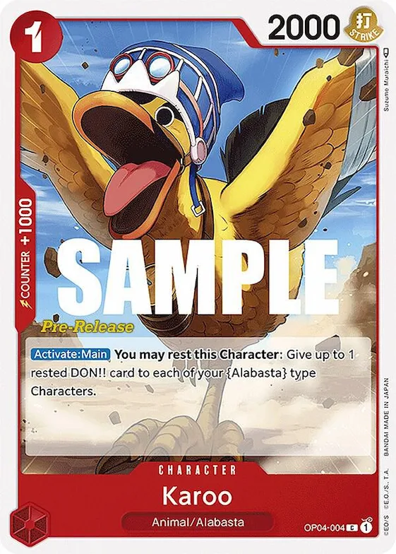 Karoo #op4-004 – Kingdoms of Intrigue Pre-Release Cards