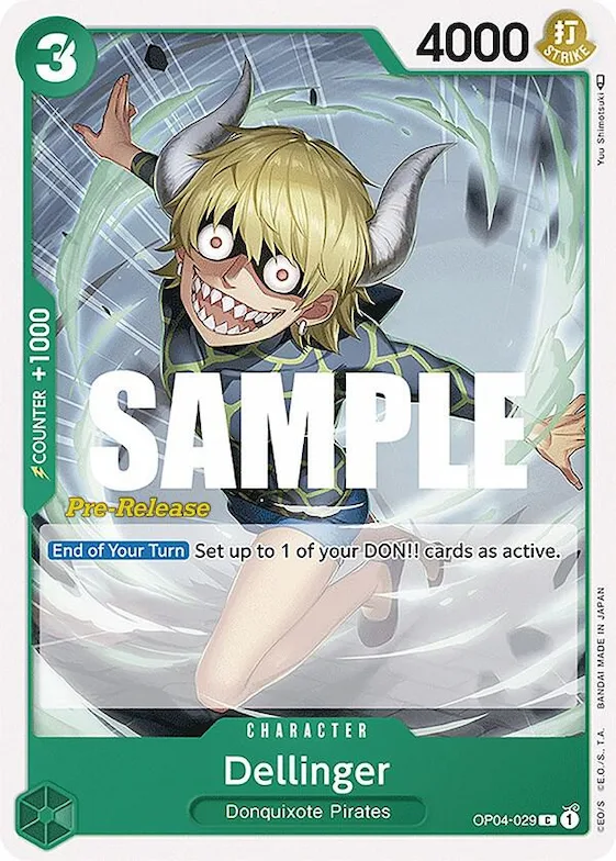 Dellinger #op4-029 – Kingdoms of Intrigue Pre-Release Cards