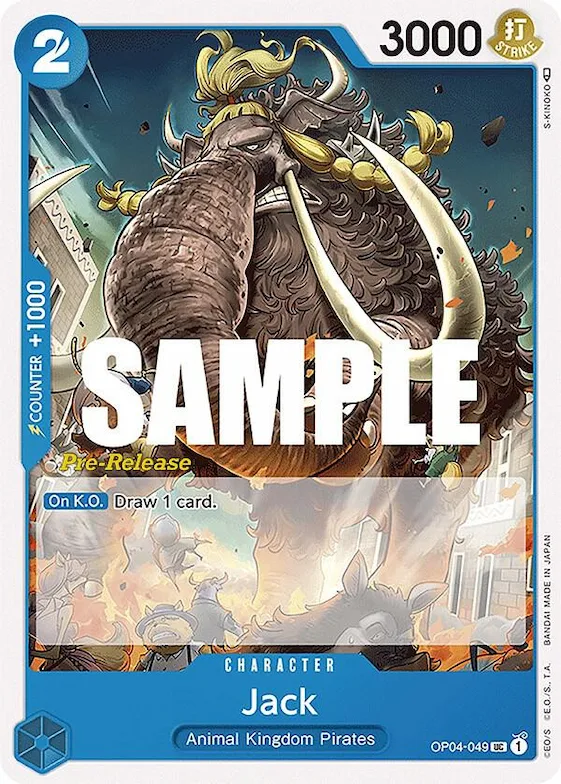 Jack #op4-049 – Kingdoms of Intrigue Pre-Release Cards