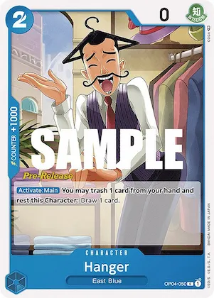 Hanger op4-050 – OP04 – Kingdoms of Intrigue Pre-Release Cards
