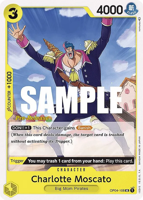 Charlotte Moscato #op4-108 – Kingdoms of Intrigue Pre-Release Cards