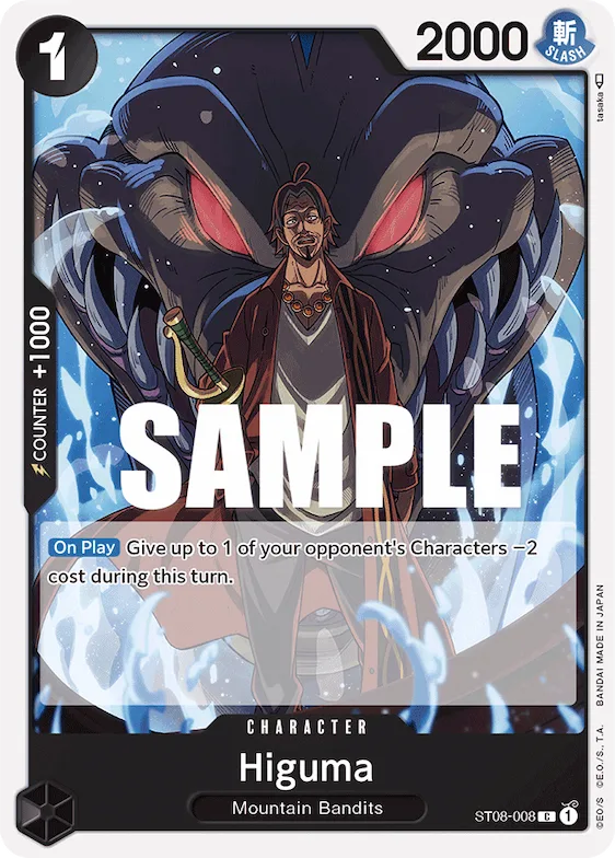 Higuma #st8-008 – Starter Deck 8: Monkey.D.Luffy