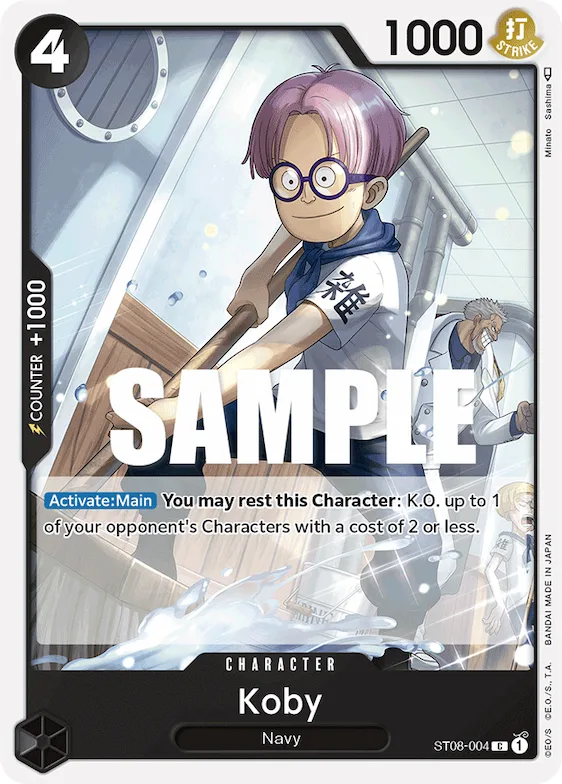 Koby #st8-004 – Starter Deck 8: Monkey.D.Luffy