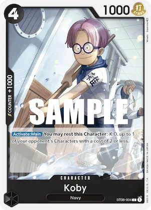Koby #st8-004 – Starter Deck 8: Monkey.D.Luffy