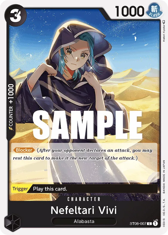 Nefeltari Vivi #st8-007 – Starter Deck 8: Monkey.D.Luffy