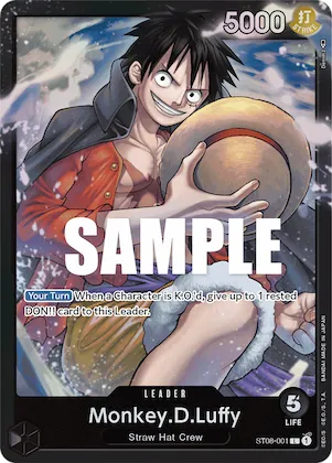 Monkey.D.Luffy (001) #st8-001 – Starter Deck 8: Monkey.D.Luffy