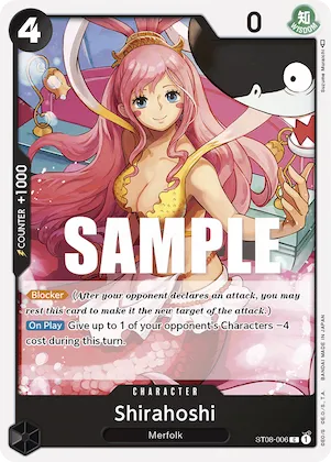 Shirahoshi #st8-006 – Starter Deck 8: Monkey.D.Luffy